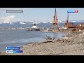 Первый танкер «северного завоза» встал на разгрузку в Охотске