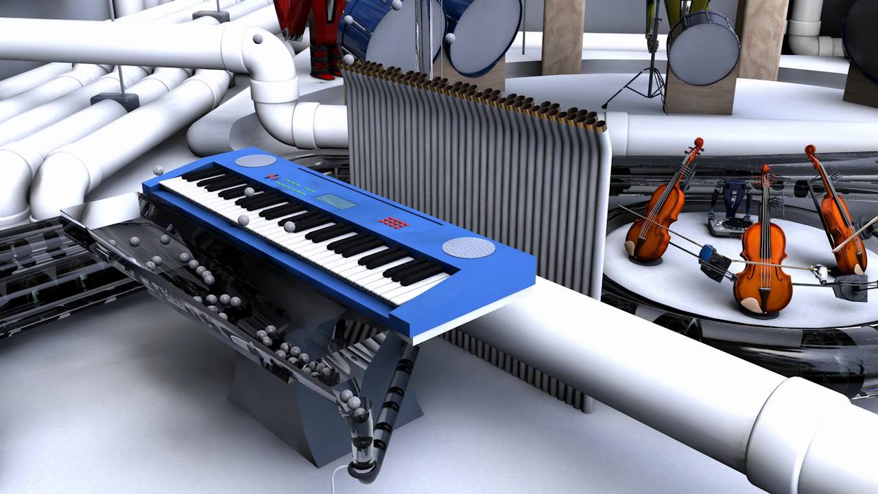 P.A.N.D.A - Flashlight (HD) (my own Animusic)