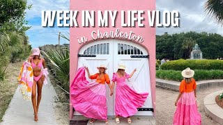 WEEK IN MY LIFE VLOG CHARLESTON, SC || outfit ideas, things to do, restaurant recs & meeting you!