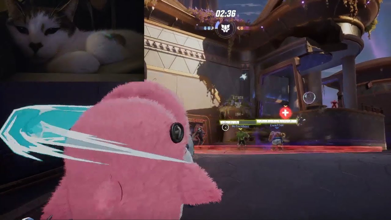 Jeff Cat Rivals cat plays jeff on marvel rivals - YouTube