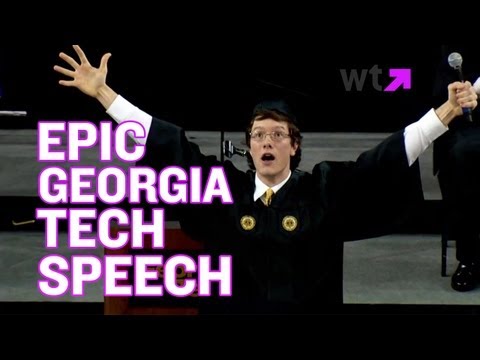 Epic Georgia Tech Address With Theme Music | What'...
