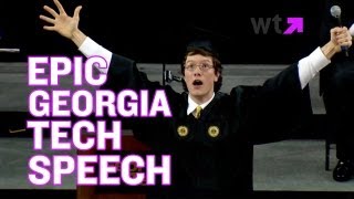 Epic Georgia Tech Address With Theme Music | What's Trending Now