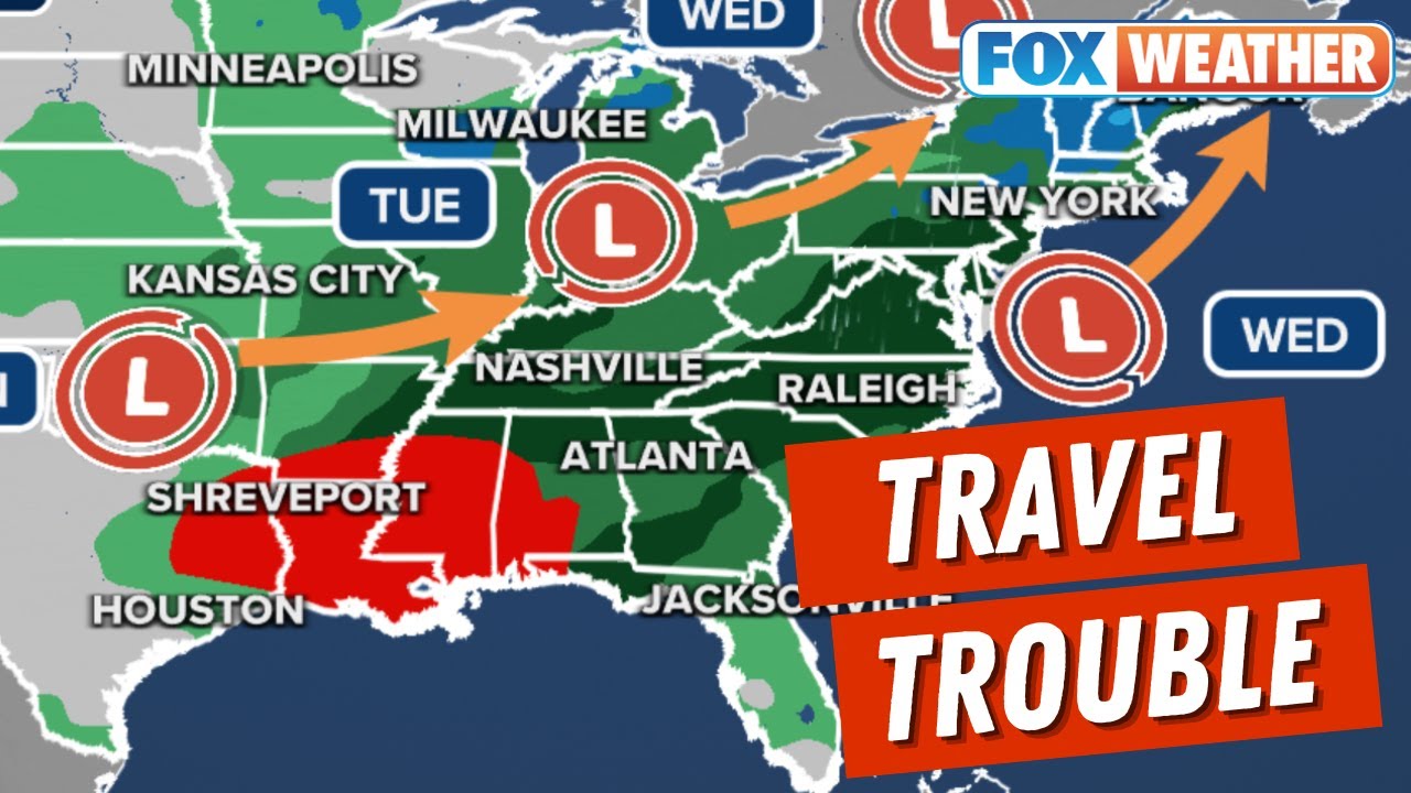 Powerful Cross Country Storm Set To Impact Millions During Thanksgiving ...