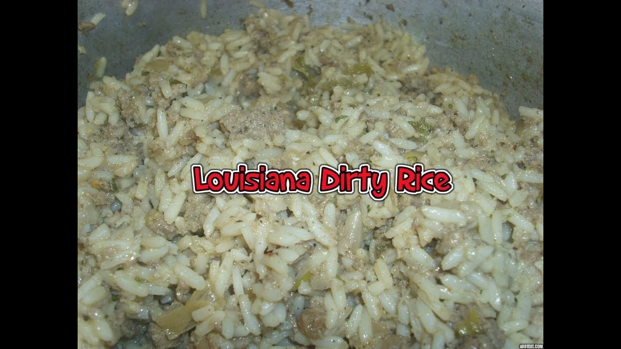 ⚜️LOUISIANA DIRTY RICE ⚜️ - YouTube