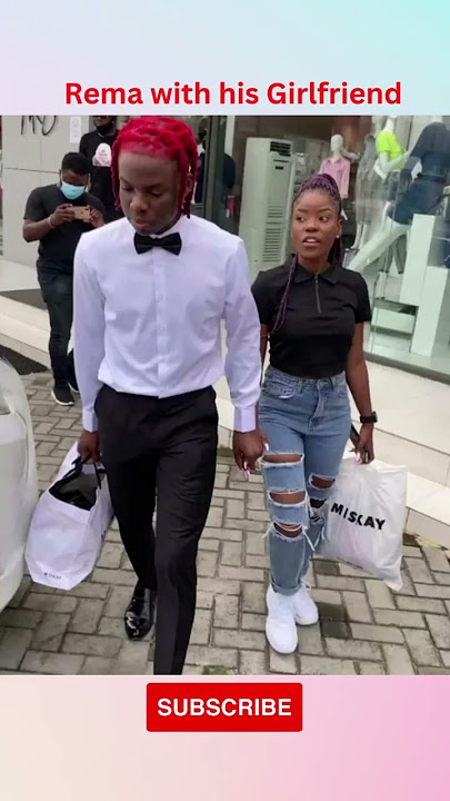 Rema with Girlfriend Calm Down #shorts #trending #youtubeshorts #viral