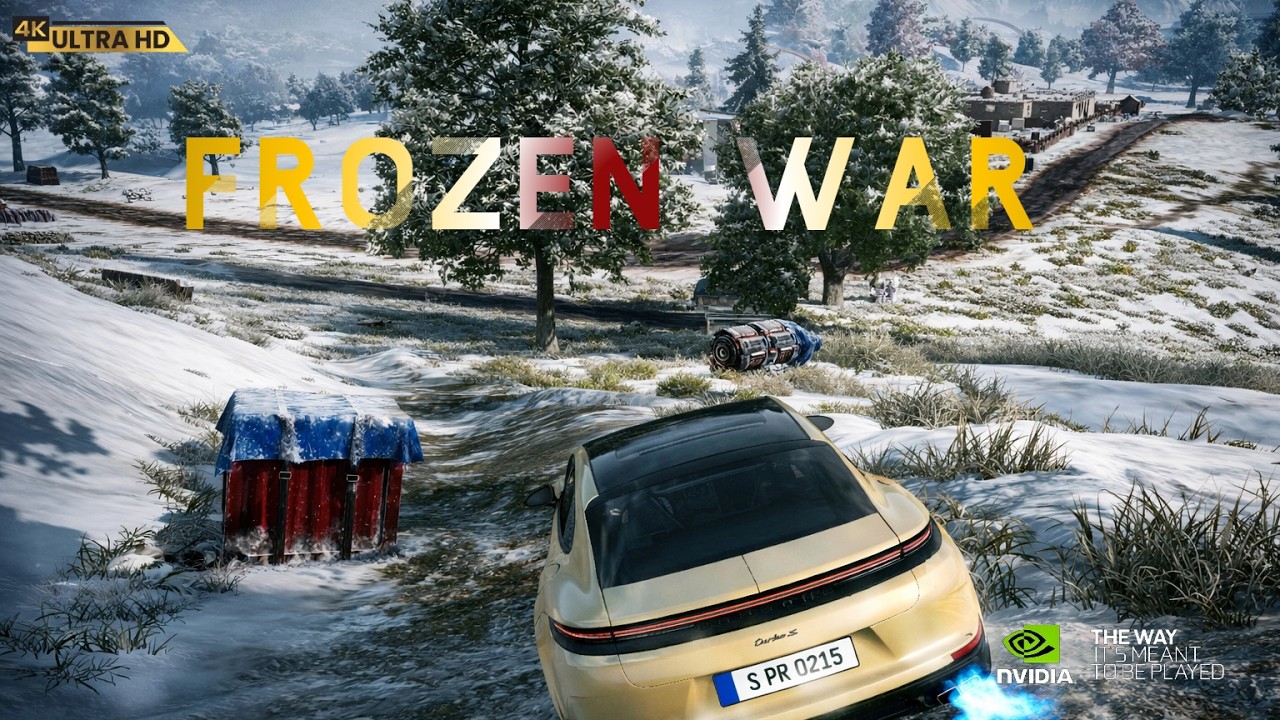 PUBG PC ERANGEL SOLO Winter Domination 🥶 4K 60FPS