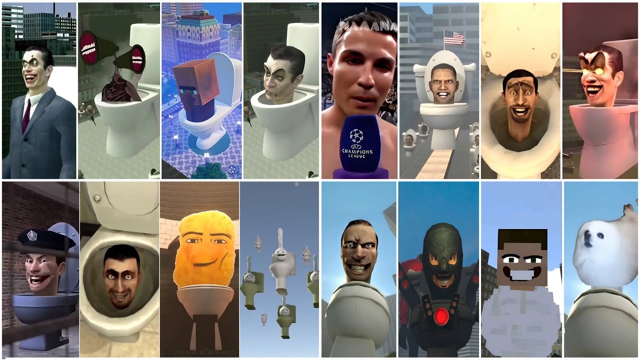 SKIBIDI TOILET MEGA BATTLE