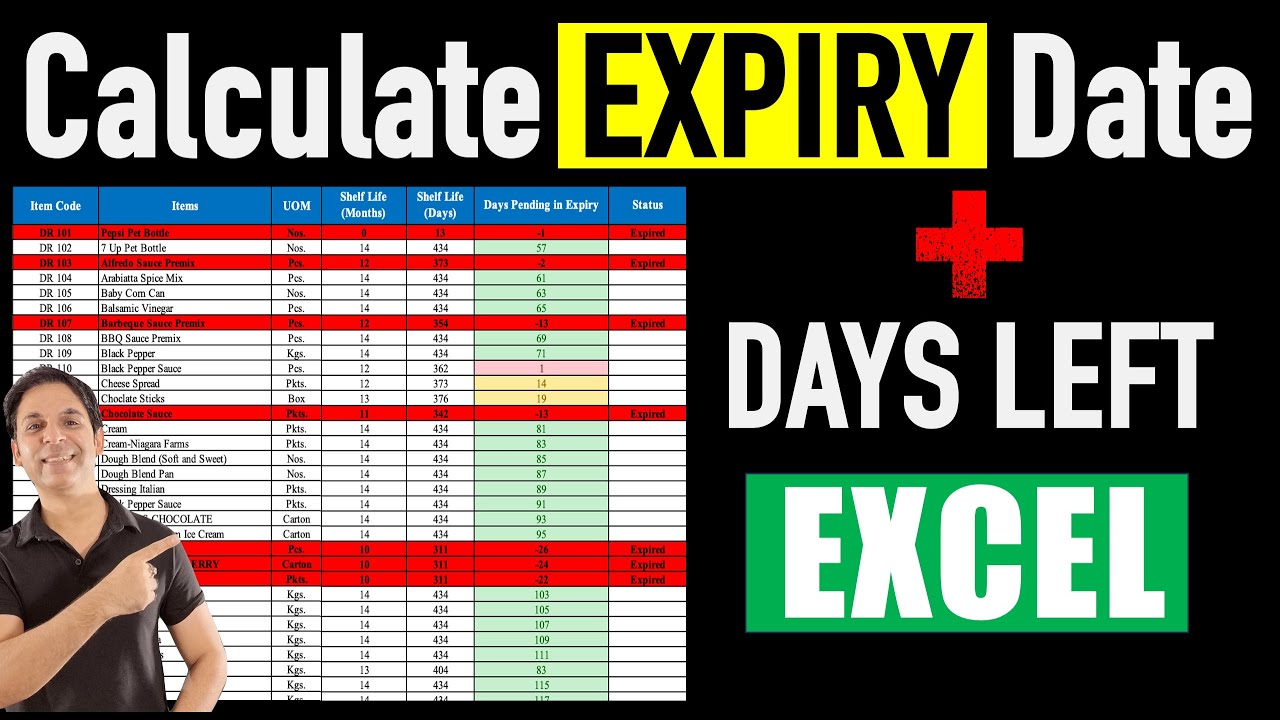 How To Calculate Expiry Date And Days Left In Excel Office Monk YouTube how-to-calculate-expiry-date-and-days-left-in-excel-office-monk-youtube