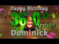  dominicks 360 interactive happy birt.ay party  rotate your phone  en