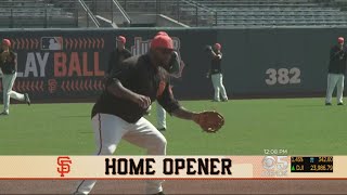 Giants Fans Turn Out For Home Opener At AT&T Park