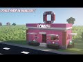 How to build a donut shop in Minecraft 🍩
