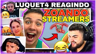 😂Luqueta Reagindo Paulinho o loko de ADM Trollando Streamers no CPX React (Gta Rp)