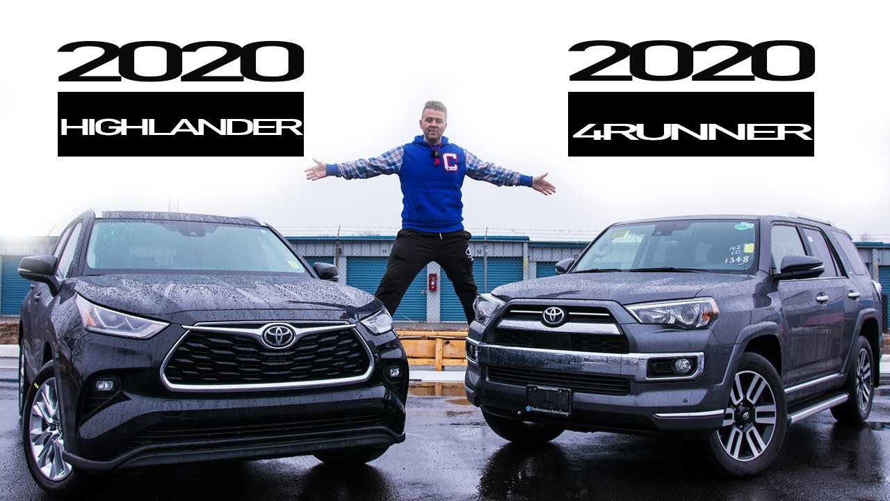 2020 Toyota Highlander or 2020 Toyota 4Runner | Which SUV Is Right For