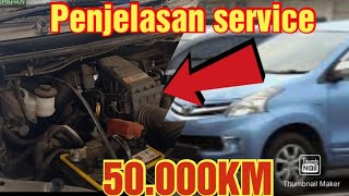 explanation of periodic service for Avanza cars - Avanza service screenshot 2