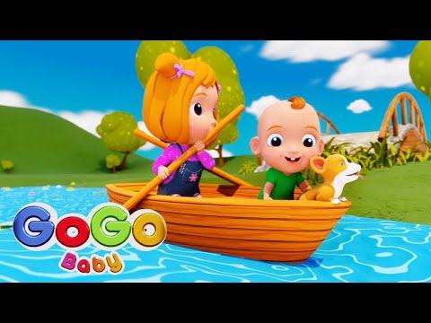 Rema Rema Rema Tu Bote | GoGo Baby Español Canciones Infantiles