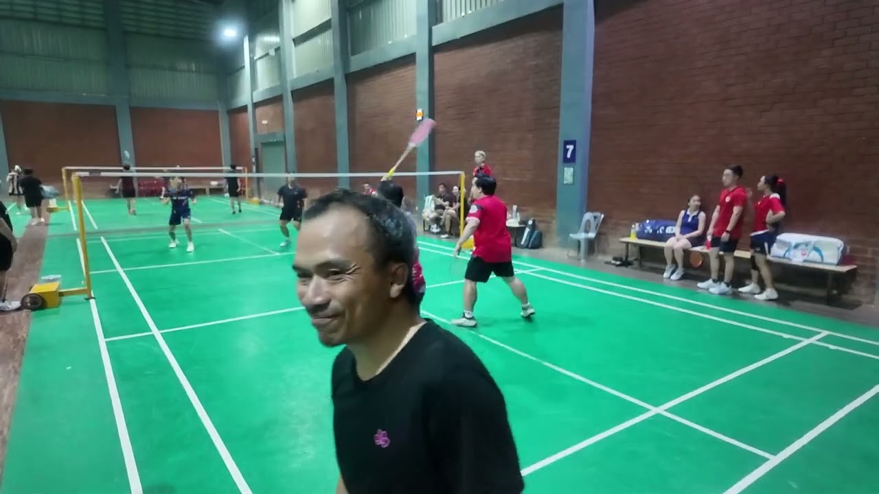 แข่งทีม Baminton for fun แมช 3