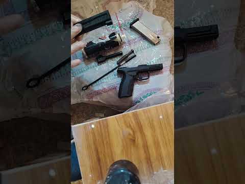 تفصيخ وتنظيف وتركيب مسدس Hs اج اس