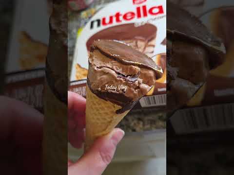 New Nutella Ice Cream!!