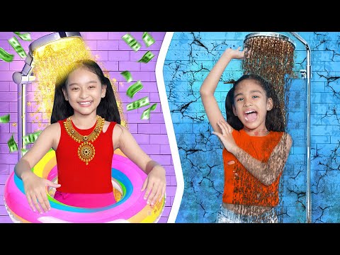 ¡MAMÁ RICA VS MAMÁ POBRE! || Trucos Inteligente y DIY para Madre Rica vs Pobre