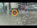 【感動する話】水没した道に取り残された子猫　通りがかった男性が見逃さず救助すると・・・