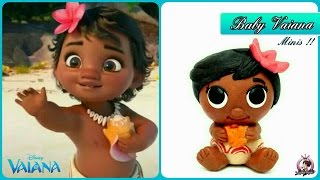 Baby Moana Polymer Clay Tutorial Disney Youtube