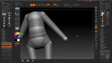 Gumroad - Intro to ZBrush Part 2 (rus) - 18 Base Mesh Creation Zsphere Body