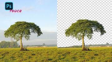 How to Remove Photo Background In Android | PS Touch Editing Tutorial