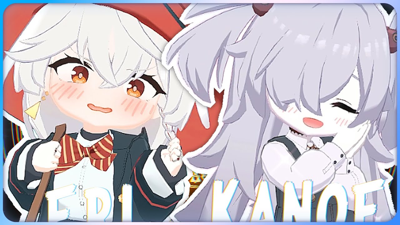 오컬연! 「에리 & 카노에」SD 캐릭터 모션! 