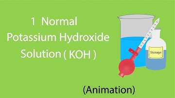 1 Normal KOH Solution | how to prepare 1 normal potassium Hydroxide solution