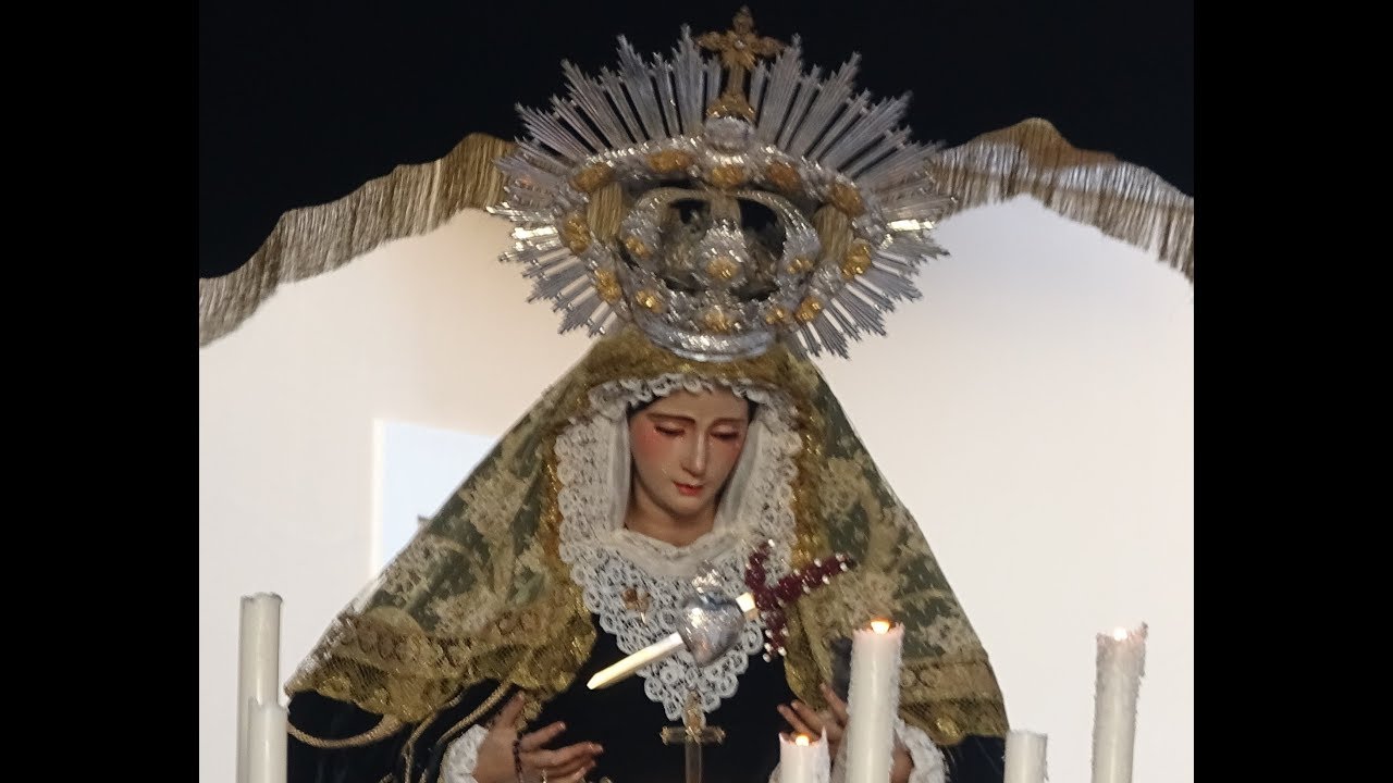 Semana Santa de Morón 2018 Virgen de la Soledad