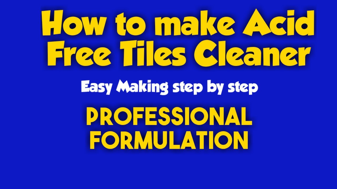 how to make acid free tiles cleaner #tileslandabazar #tilespolishing #tilespriceinpakistan