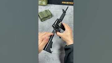 M4A1 Carbine Alloy Toy Gun Model 1:2.05#shorts #tiktok #fyp