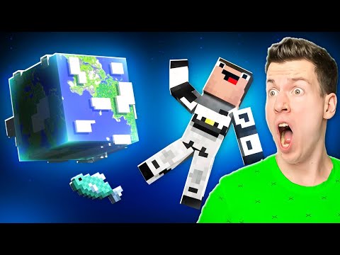 😱 ЧТО?! Бедный НУБИК оказался в ОТКРЫТОМ КОСМОСЕ в Майнкрафте !