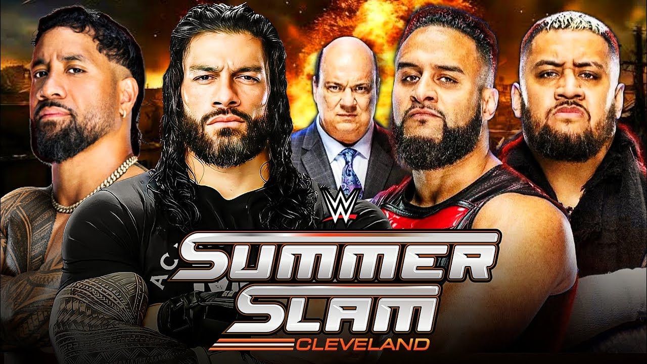 Roman Reigns & Jey Uso vs. Solo Sikoa & Tama Tonga Old Bloodline vs