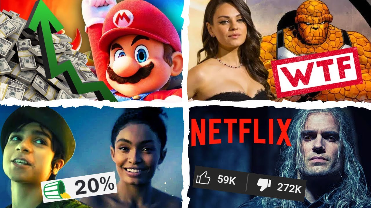 Netflix BACKLASH Over The Witcher, Woke Disney Peter Pan DESTROYED, Super Mario Hits  Billion!