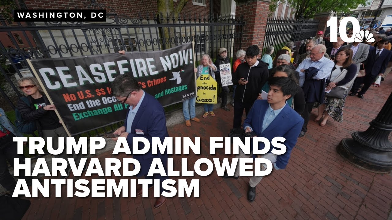 Trump administration finds Harvard in violation of Title VI civil rights law over antisemitism