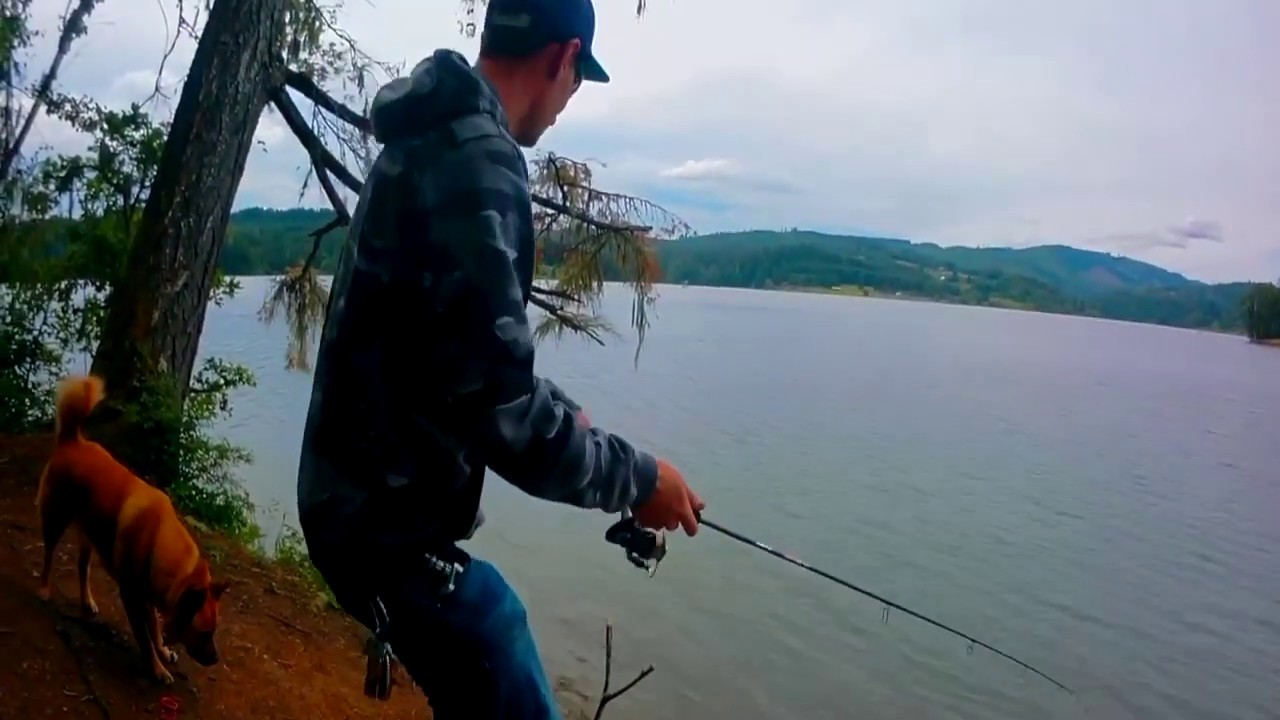 Bank Fishing/ Henry Hagg Lake - YouTube