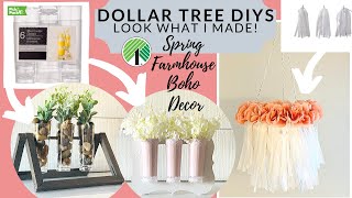 Dollar Tree DIY Spring Boho Farmhouse Decor