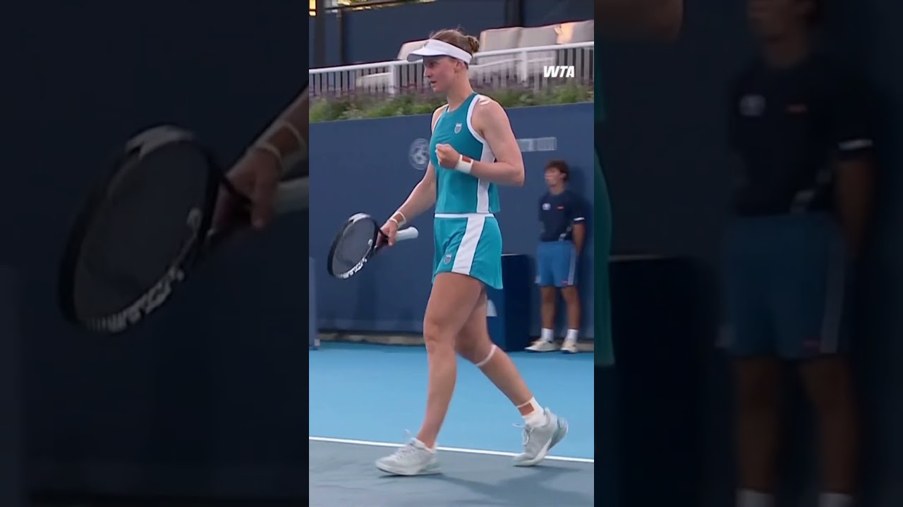 A Hard Fought Match 😤Liudmila Samsonova defeats Putintseva 7-6(5), 5-7, 7-5.#WTA #CincyTennis