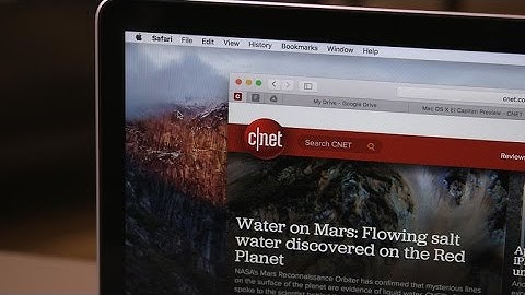 With El Capitan, Apple