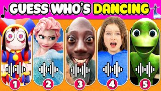 🔊Guess Who's DANCING🕺GUESS MEME🎵 Elsa, King Ferran, Salish Matter, TengeTenge, MrBeast, Lay Lay