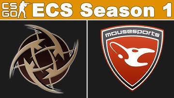 NiP vs mousesports [Map 2 BO3] ECS Season 1: Week 7