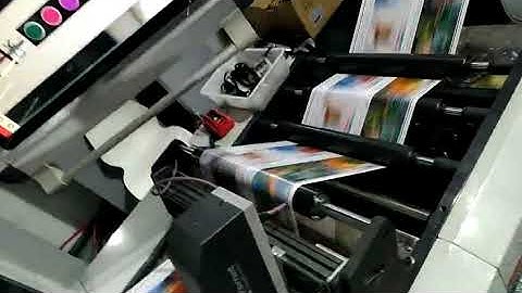 high speed servo motor flexo label printing machine