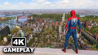 Marvel's Spider-Man 2 PS5 Free Roam Gameplay in 4K 60FPS