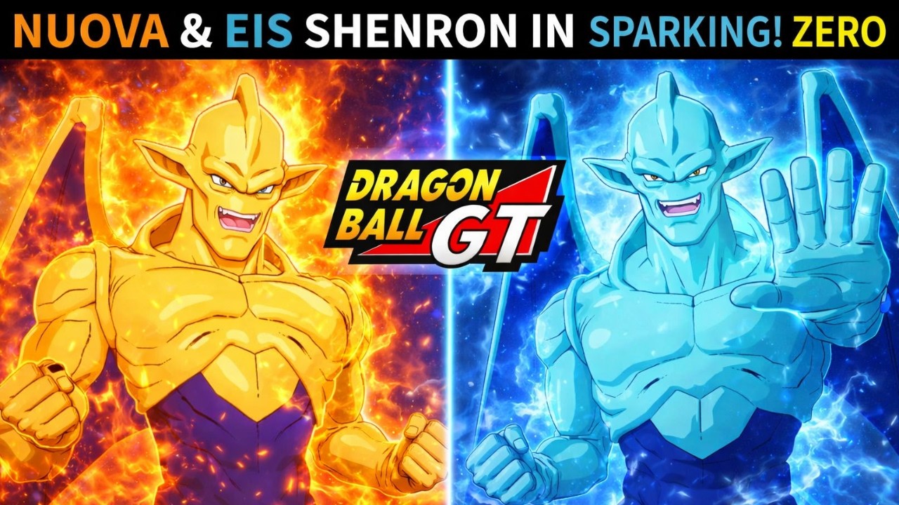 Персонажи Dragon Ball GT в Sparking! Zero 💥| Моды Nuova & Eis Shenron