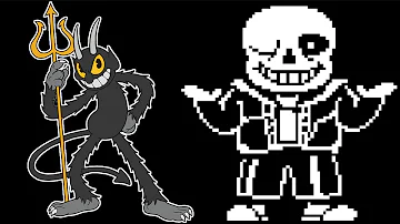 One Hell of a Time but it's Megalovania (COMMISSION) (Cuphead/Undertale)
