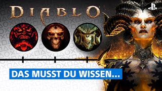 …bevor du Diablo IV spielst | Recap: Story &amp; Gameplay von Diablo I - III