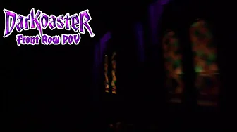 Darkoaster Front Row POV | Busch Gardens Kids Weekends | 2025
