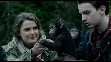 Dawn of The Planet of the Apes - Interview - Andy Serkis + Keri Russell + Gary Oldman - Pathé