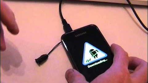 Fix bricked Samsung Galaxy S i9000